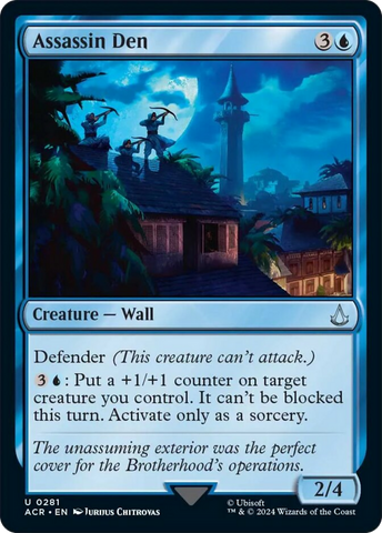 Assassin Den [Assassin's Creed] Magic: The Gathering