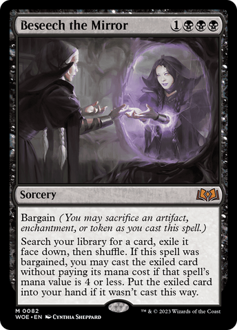 Beseech the Mirror [Wilds of Eldraine] Magic: The Gathering