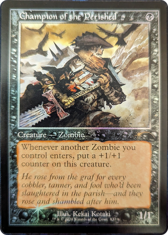 Champion of the Perished (Retro Frame) [Secret Lair Drop Series] Magic: The Gathering