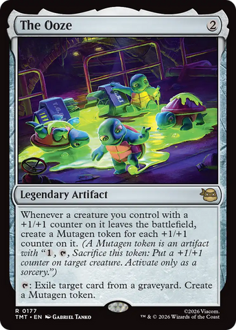 The Ooze [Teenage Mutant Ninja Turtles] Magic: The Gathering