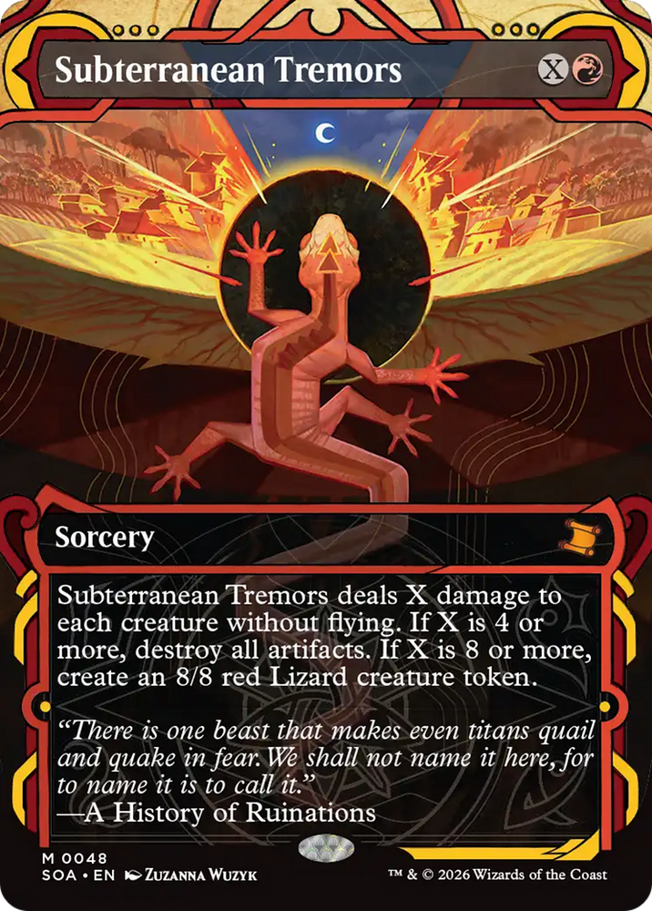 Subterranean Tremors [Secrets of Strixhaven: Mystical Archive] Magic: The Gathering