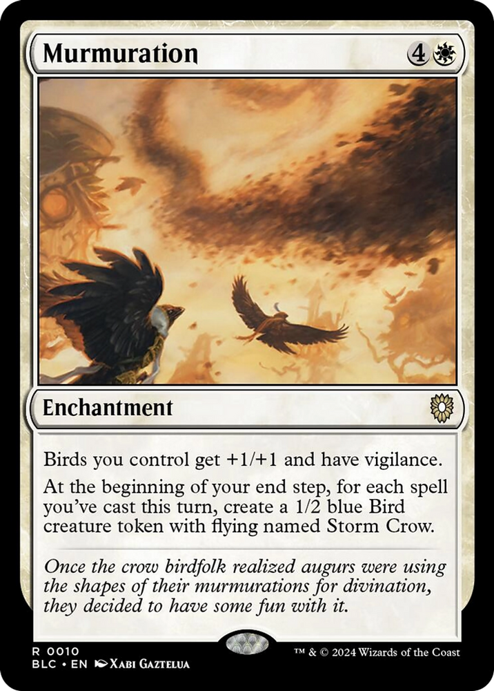 Murmuration [Bloomburrow Commander] Magic: The Gathering
