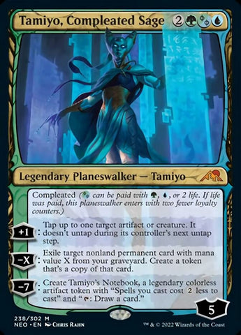 Tamiyo, Compleated Sage [Kamigawa: Neon Dynasty] Magic: The Gathering