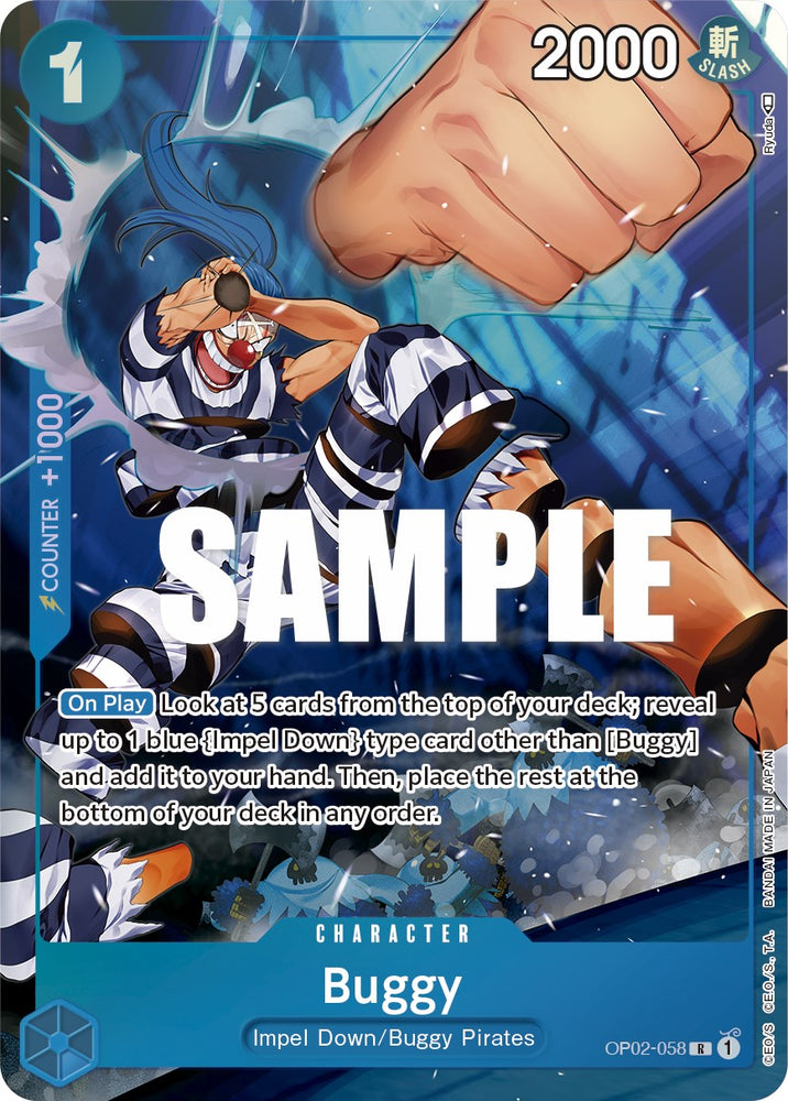 Buggy (Alternate Art) [Paramount War] Bandai