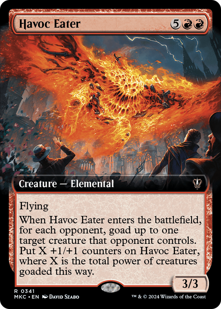 Havoc Eater (Extended Art) [Murders at Karlov Manor Commander] Magic: The Gathering