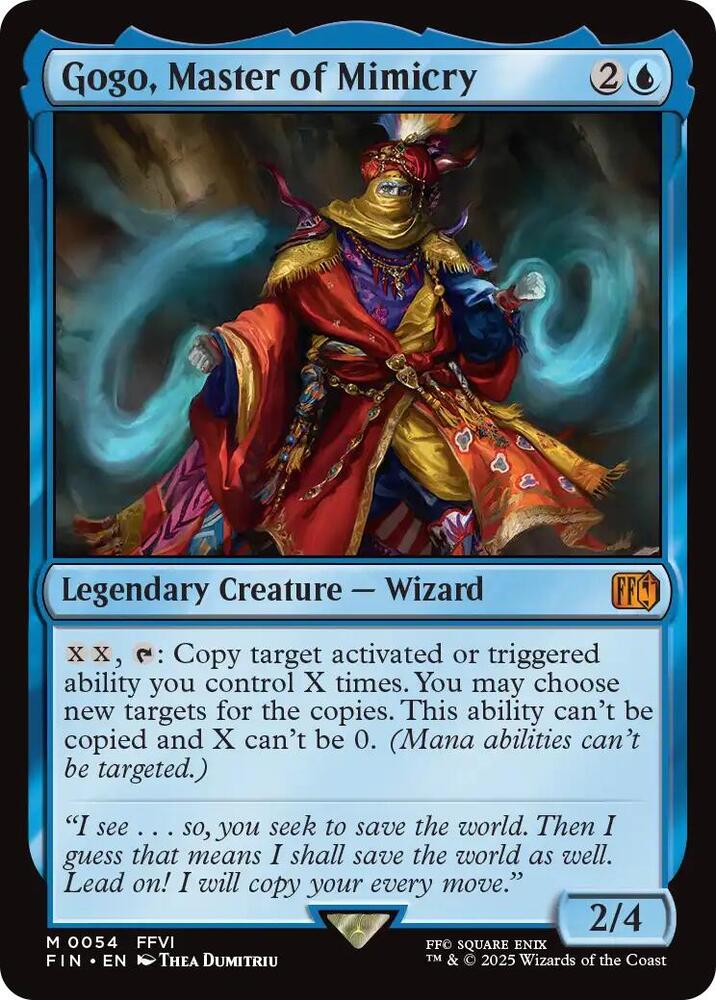 Gogo, Master of Mimicry [FINAL FANTASY] Magic: The Gathering
