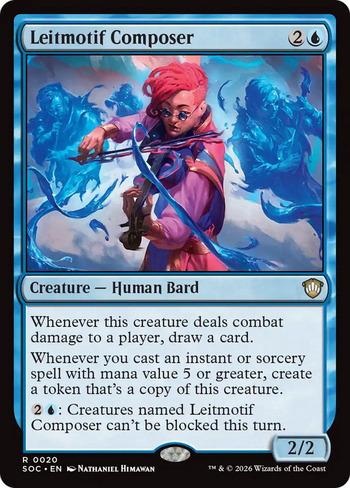Leitmotif Composer [Secrets of Strixhaven Commander] Magic: The Gathering