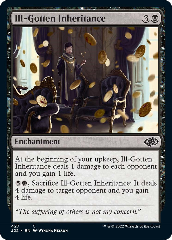 Ill-Gotten Inheritance [Jumpstart 2022] Magic: The Gathering