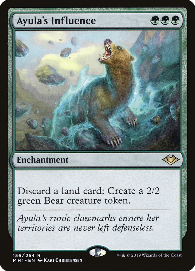 Ayula's Influence [Modern Horizons] Magic: The Gathering