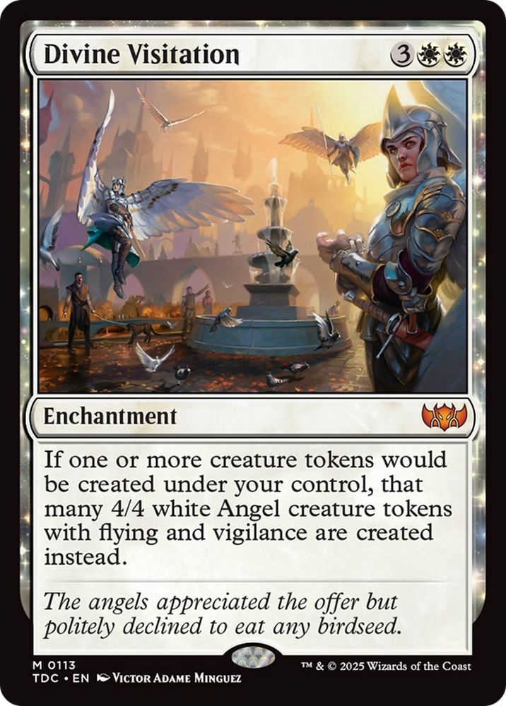 Divine Visitation [Tarkir: Dragonstorm Commander] Magic: The Gathering