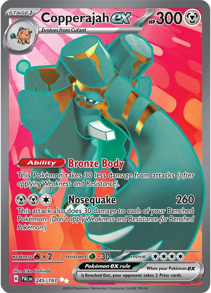 Copperajah ex (245/193) [Scarlet & Violet: Paldea Evolved] Pokémon