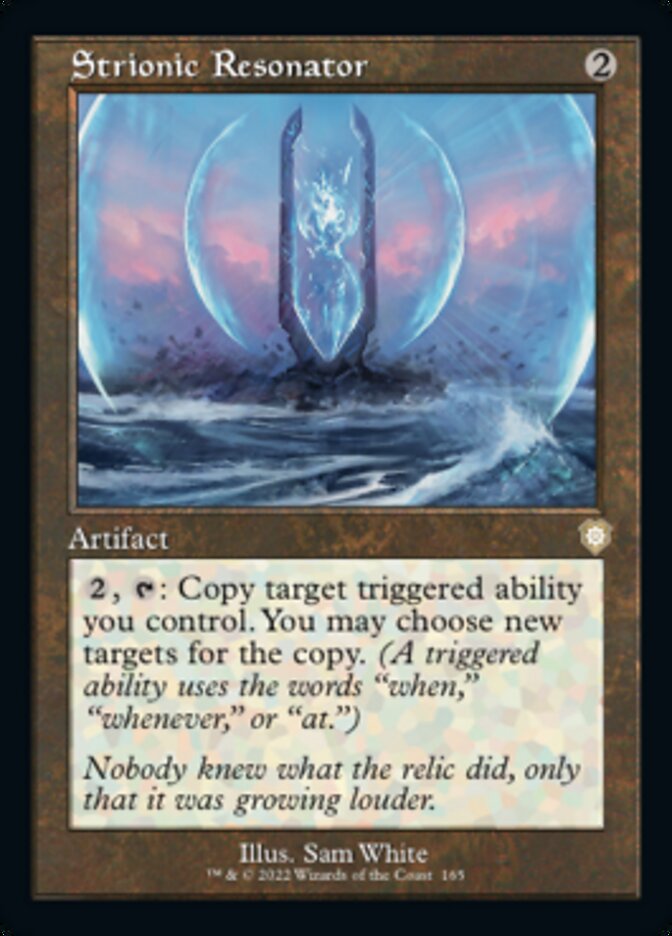 Strionic Resonator (Retro) [The Brothers' War Commander] Magic: The Gathering