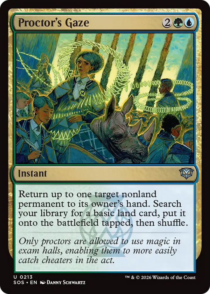 Proctor's Gaze [Secrets of Strixhaven] Magic: The Gathering