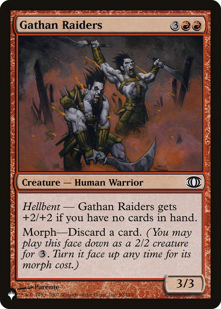 Gathan Raiders [The List] Magic: The Gathering