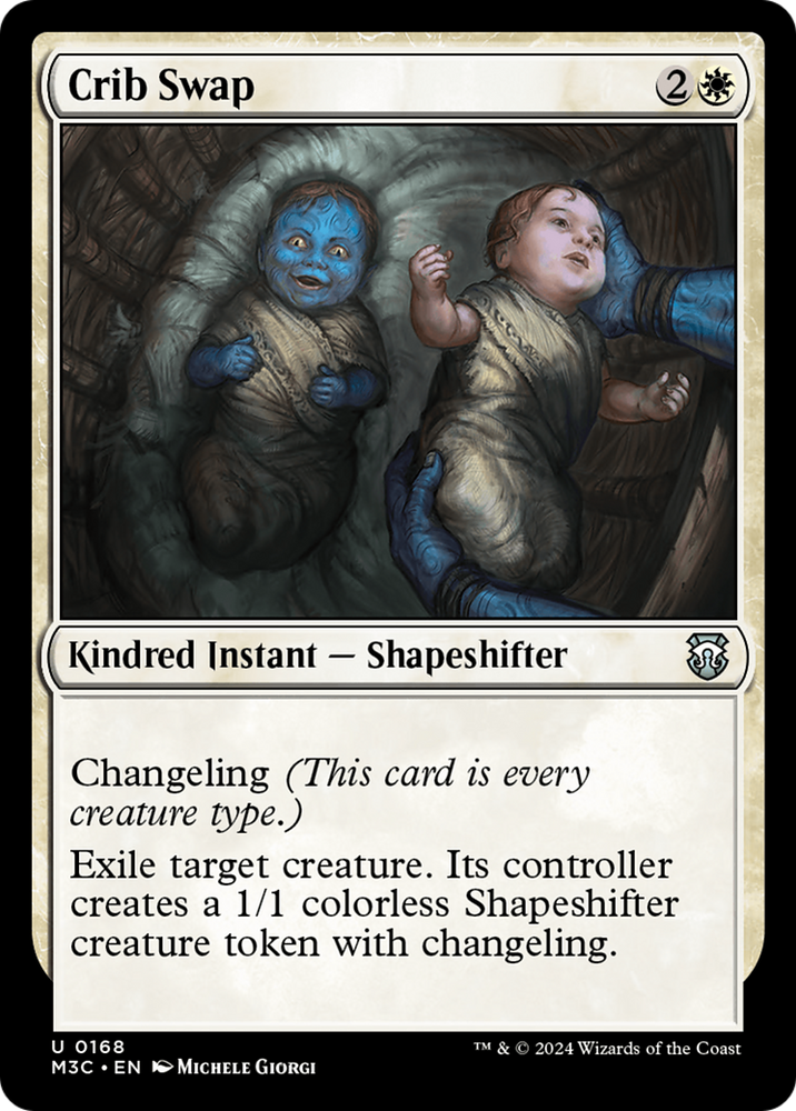 Crib Swap (Ripple Foil) [Modern Horizons 3 Commander] Magic: The Gathering