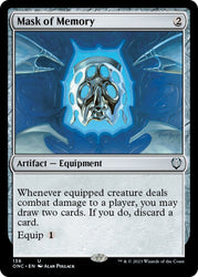 Mask of Memory [Phyrexia: All Will Be One Commander] Magic: The Gathering