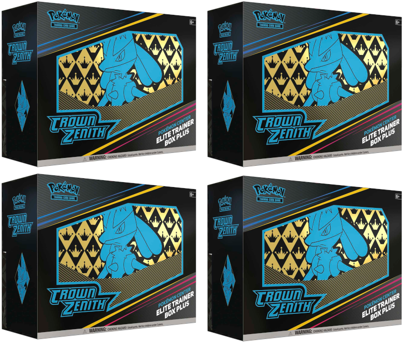 Sword & Shield: Crown Zenith - Elite Trainer Box Plus Case (Pokemon Center Exclusive) Pokémon