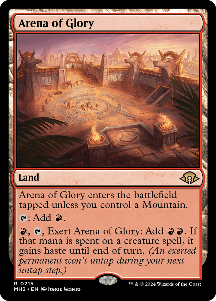 Arena of Glory [Modern Horizons 3] Magic: The Gathering