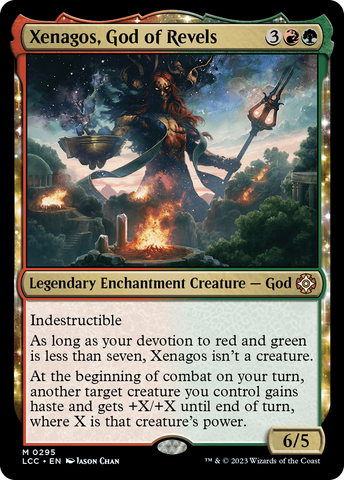 Xenagos, God of Revels [The Lost Caverns of Ixalan Commander] Magic: The Gathering