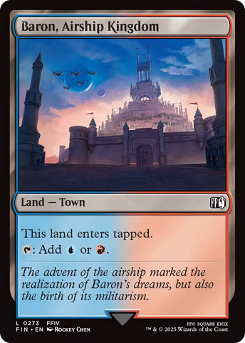 Baron, Airship Kingdom [FINAL FANTASY] Magic: The Gathering