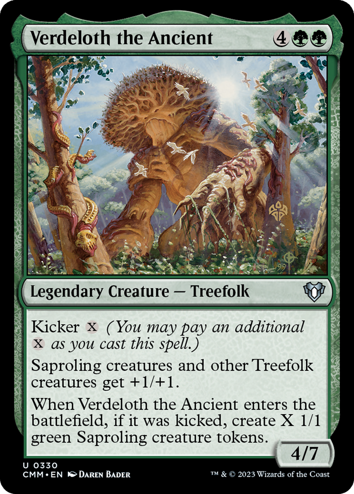 Verdeloth the Ancient [Commander Masters] Magic: The Gathering