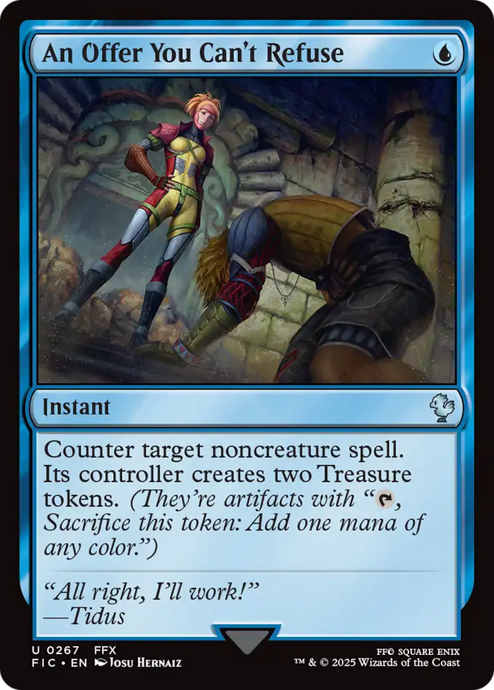 An Offer You Can't Refuse [FINAL FANTASY Commander] Magic: The Gathering