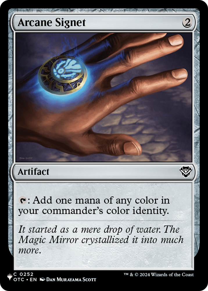 Arcane Signet (OTC) [The List] Magic: The Gathering