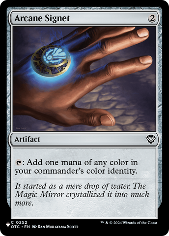 Arcane Signet (OTC) [The List] Magic: The Gathering