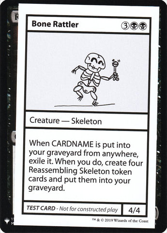 Bone Rattler [Mystery Booster Playtest Cards] Magic: The Gathering