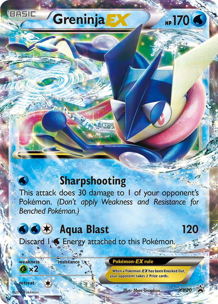 Greninja EX (XY20) [XY: Black Star Promos] Pokémon