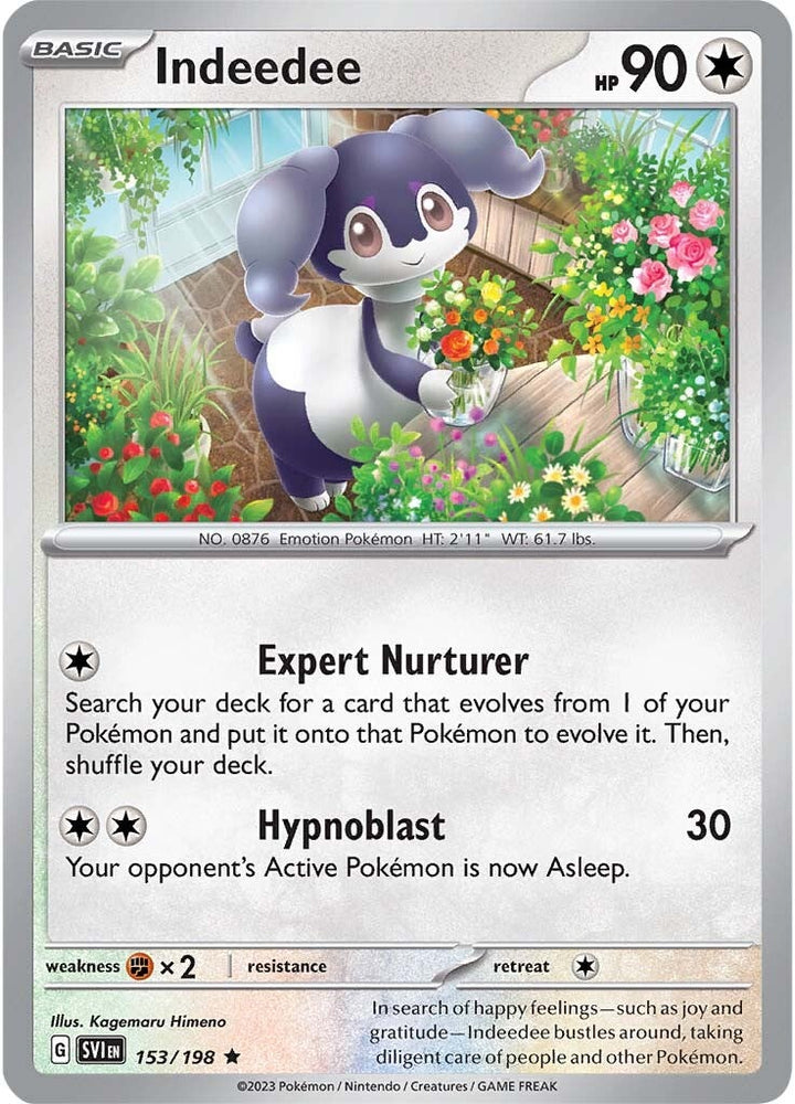 Indeedee (153/198) [Scarlet & Violet: Base Set] Pokémon