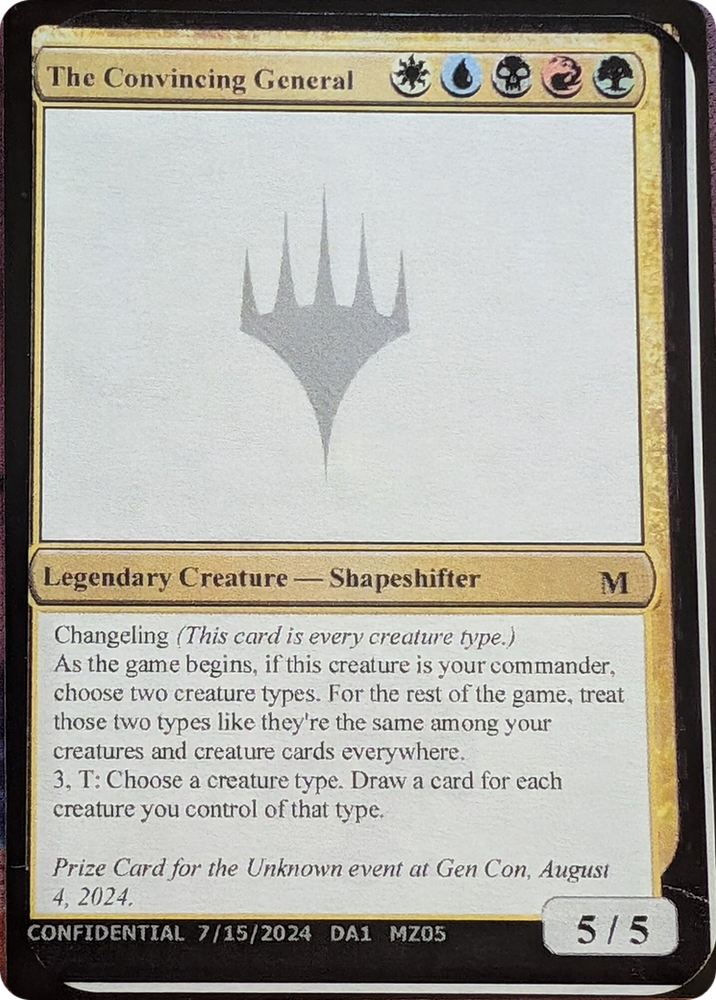 The Convincing General [Unknown Event] Magic: The Gathering