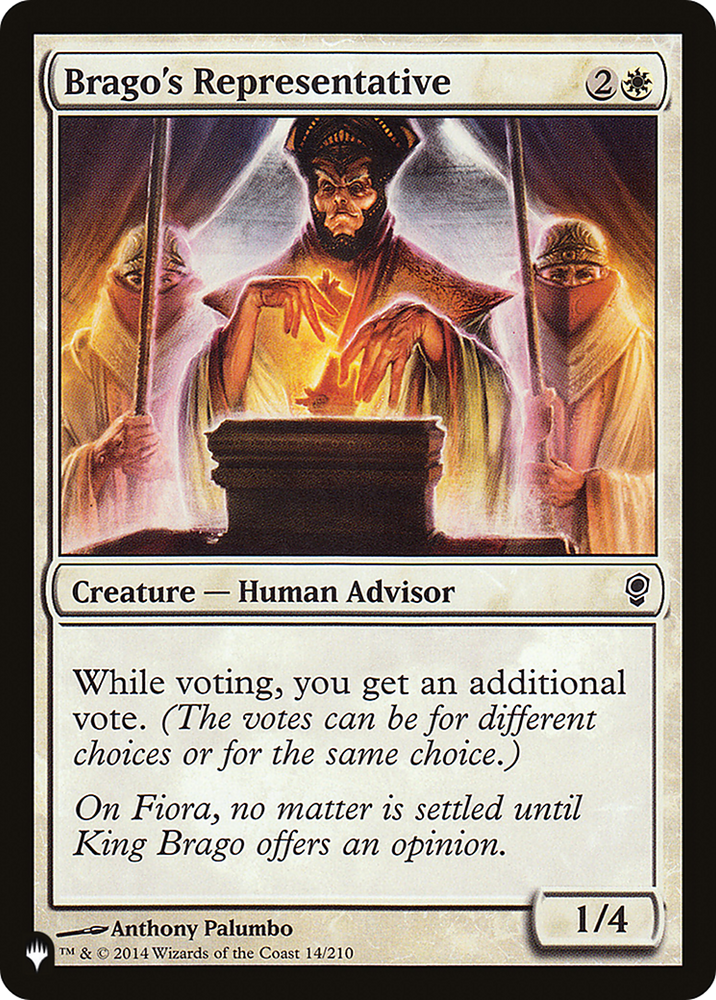 Brago's Representative [The List] Magic: The Gathering