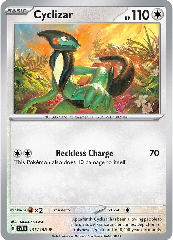 Cyclizar (163/198) [Scarlet & Violet: Base Set] Pokémon