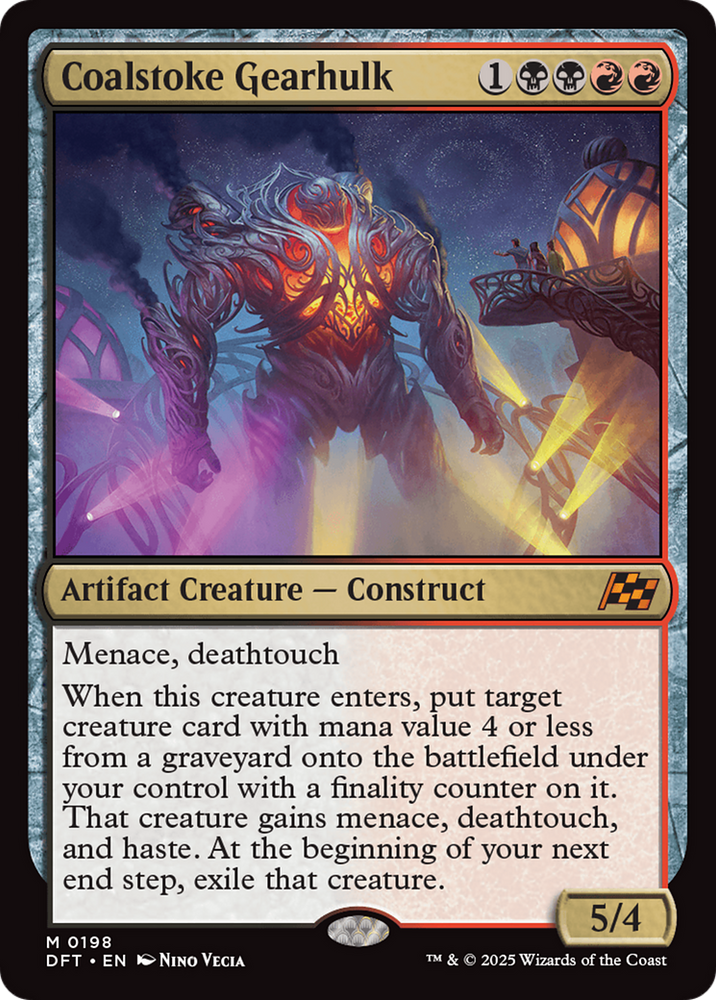 Coalstoke Gearhulk [Aetherdrift] Magic: The Gathering