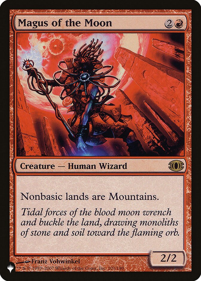 Magus of the Moon [The List] Magic: The Gathering