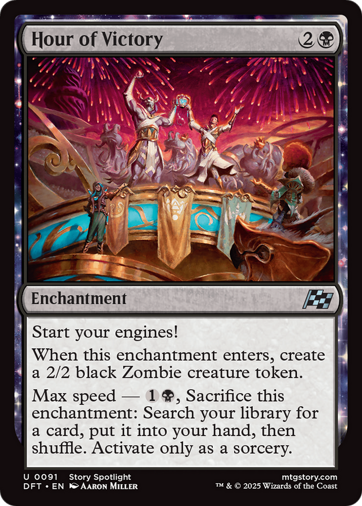 Hour of Victory [Aetherdrift] Magic: The Gathering