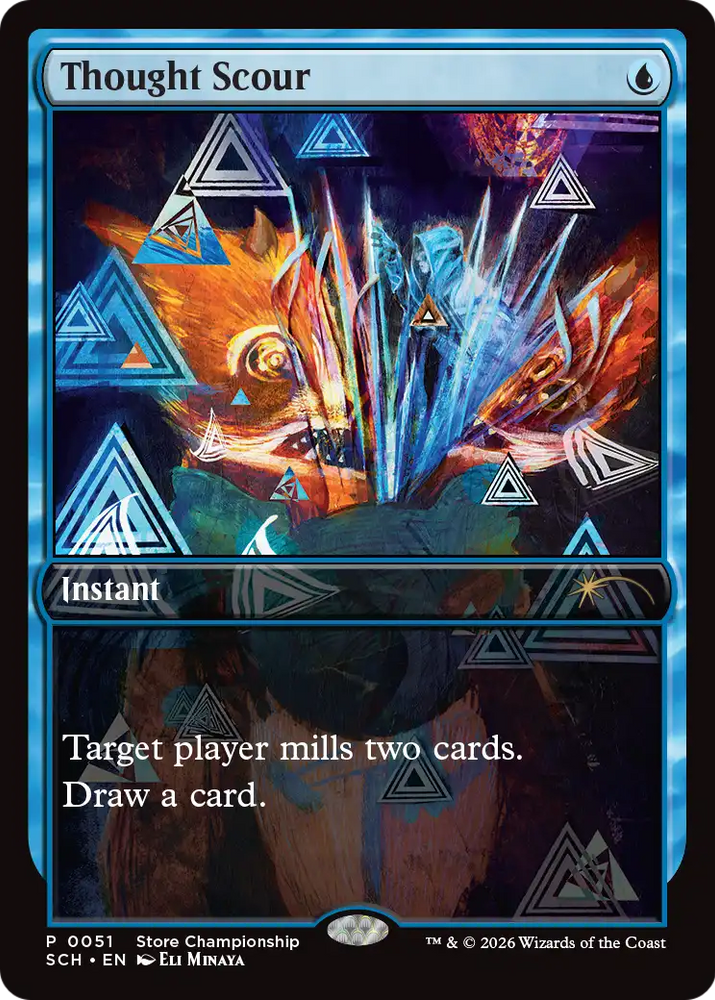 Thought Scour [Store Championship 2026] Magic: The Gathering