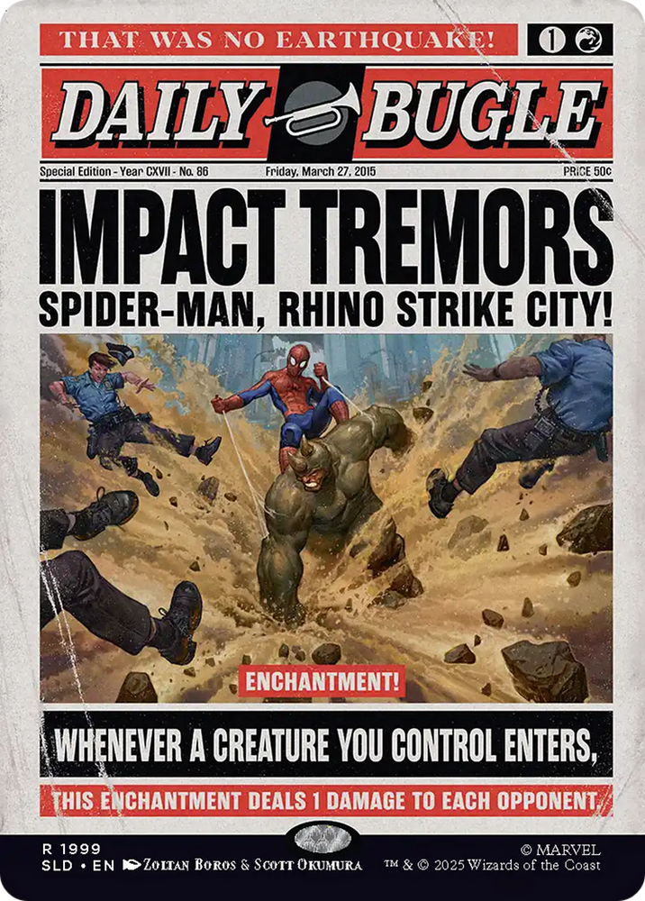 Impact Tremors (1999) [Secret Lair Drop Series] Magic: The Gathering