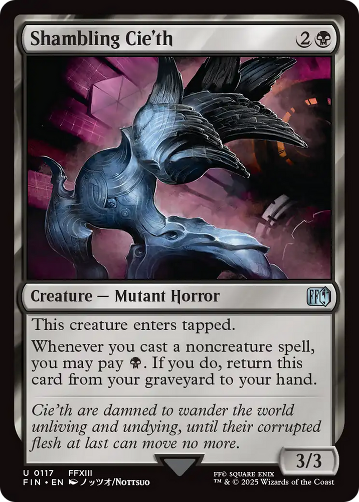 Shambling Cie'th [FINAL FANTASY] Magic: The Gathering