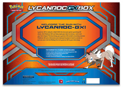 Lycanroc GX Box Pokémon