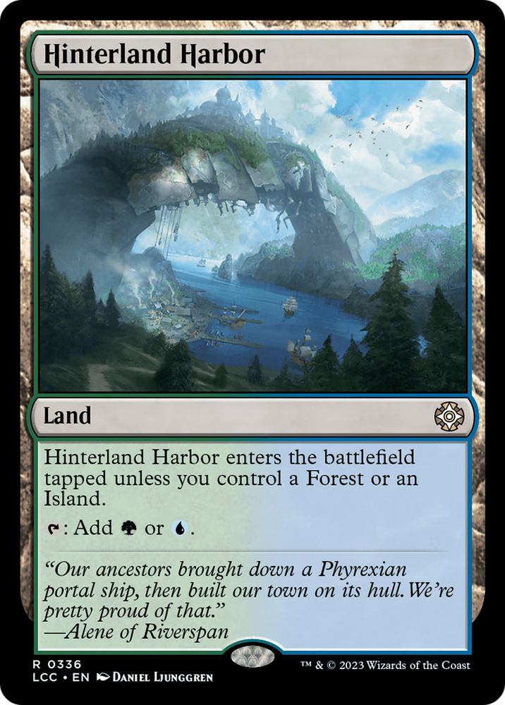 Hinterland Harbor [The Lost Caverns of Ixalan Commander] Magic: The Gathering