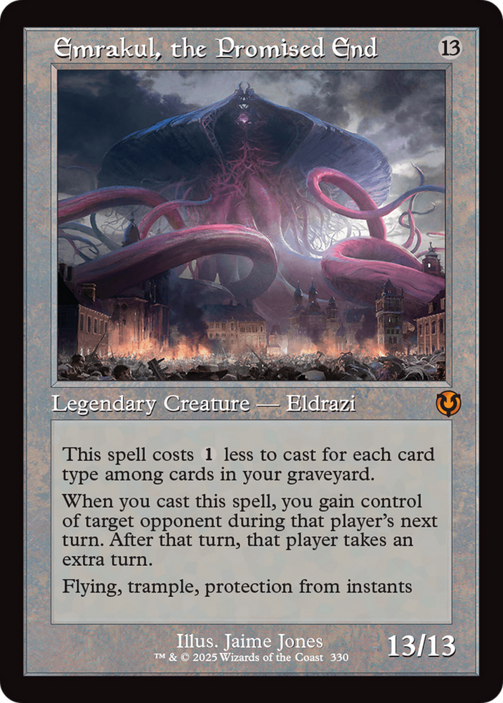 Emrakul, the Promised End (Retro Frame) [Innistrad Remastered] Magic: The Gathering