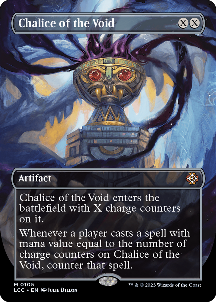 Chalice of the Void (Borderless) [The Lost Caverns of Ixalan Commander] Magic: The Gathering