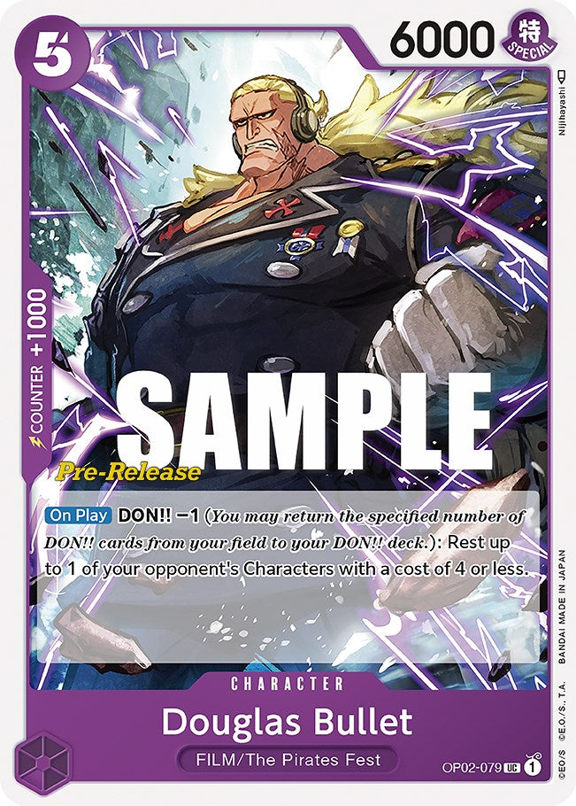 Douglas Bullet [Paramount War Pre-Release Cards] Bandai