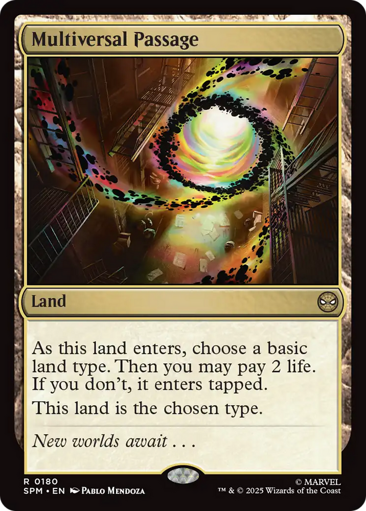 Multiversal Passage [Marvel's Spider-Man] Magic: The Gathering