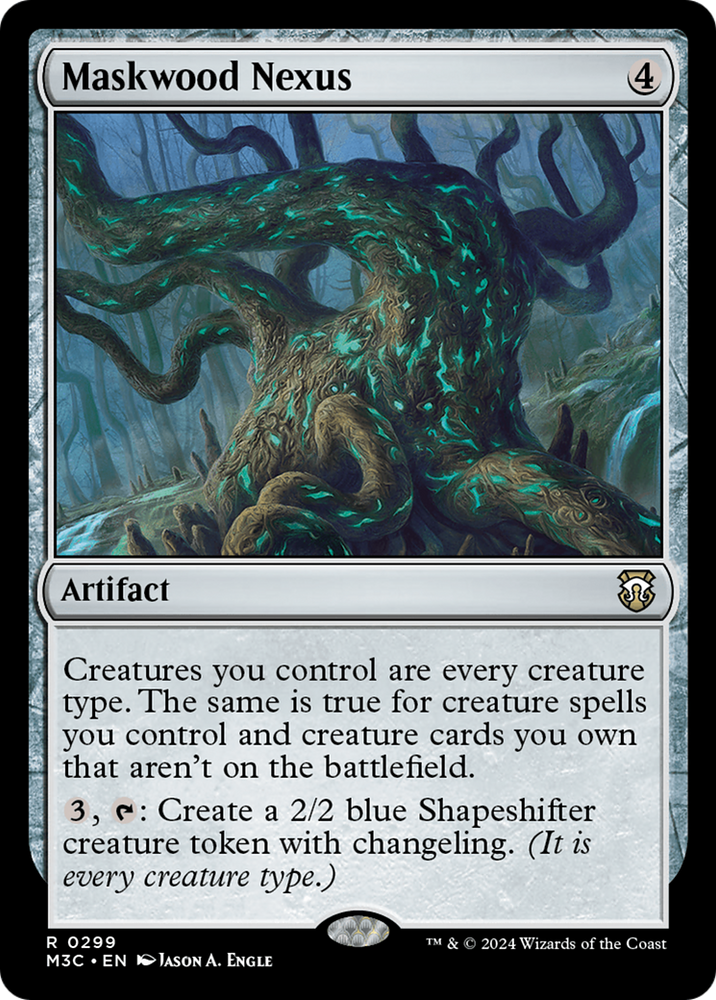 Maskwood Nexus [Modern Horizons 3 Commander] Magic: The Gathering