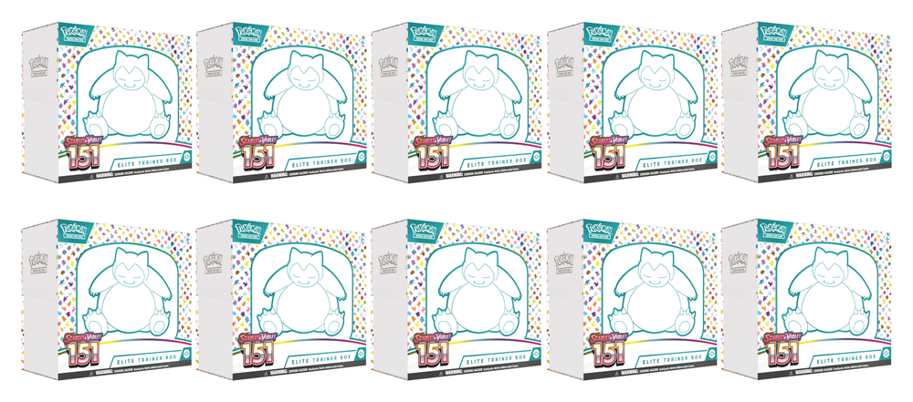 Scarlet & Violet: 151 - Elite Trainer Box Case Pokémon