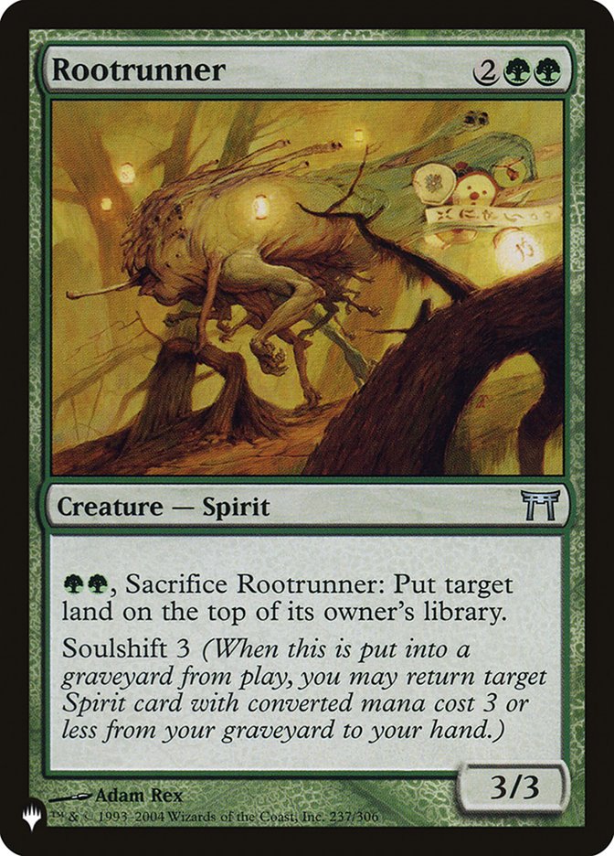 Rootrunner [The List] Magic: The Gathering