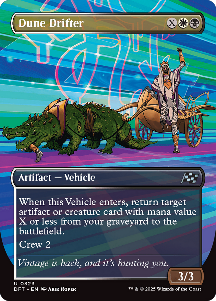 Dune Drifter (Borderless) [Aetherdrift] Magic: The Gathering